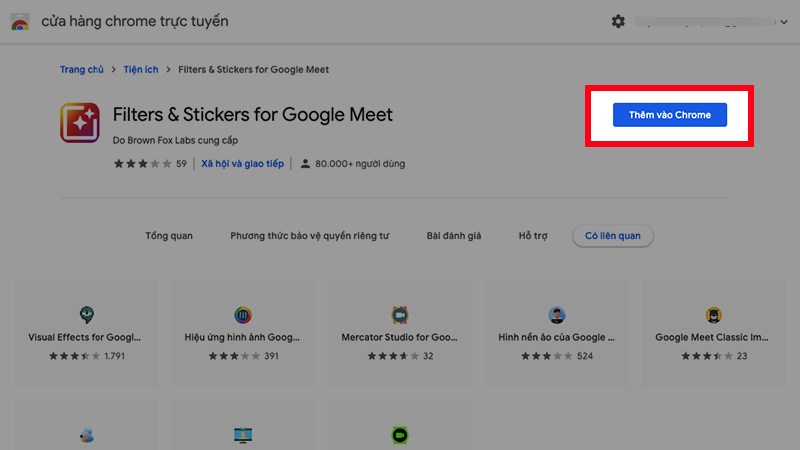 Cách học Google Meet có filter, cách dùng filter trên Google Meet