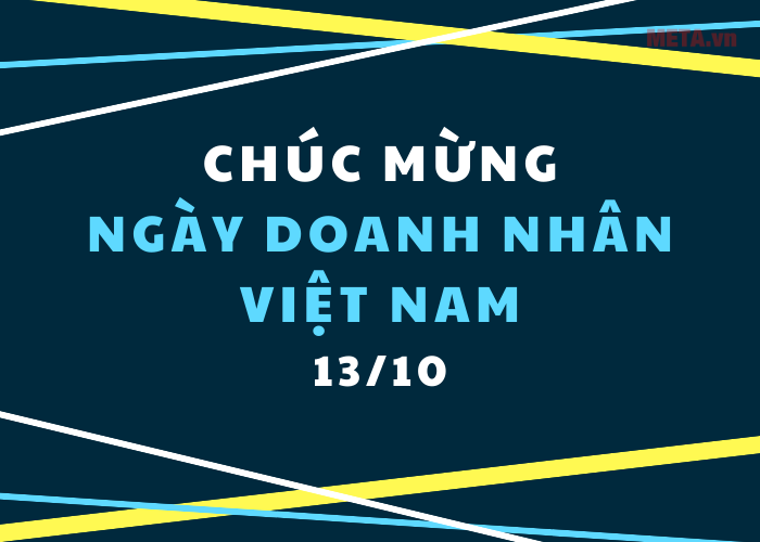 Mẫu thiệp chúc mừng ngày doanh nhân Việt Nam đẹp