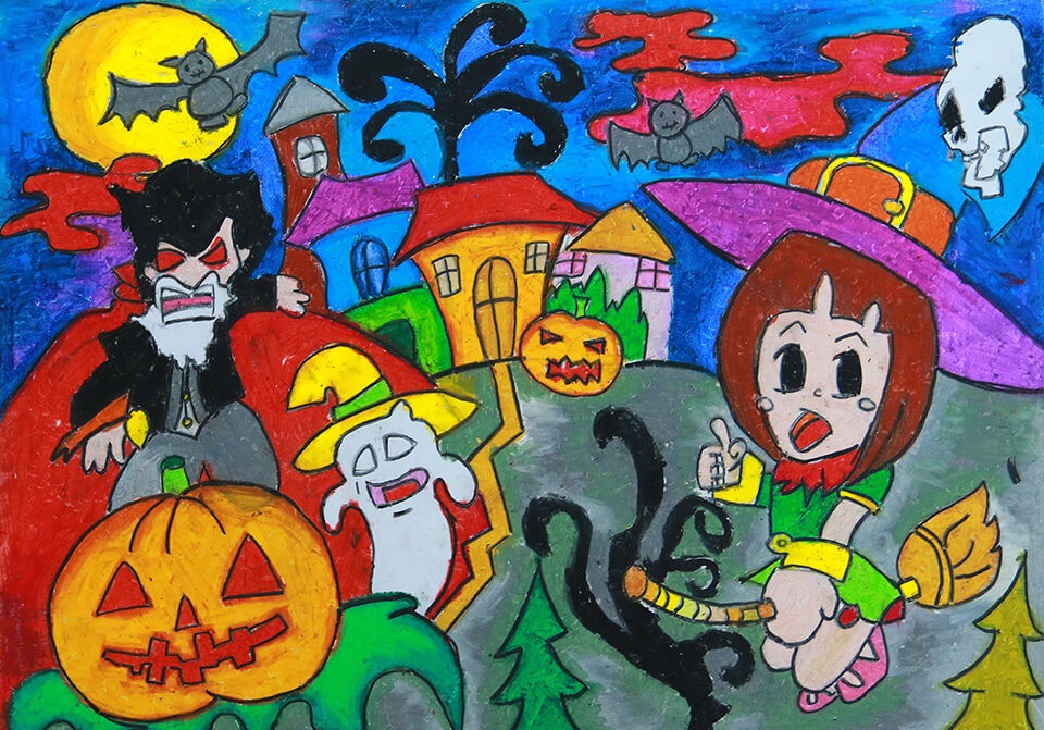 Hình vẽ trang trí Halloween