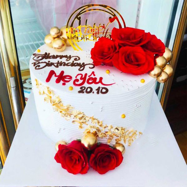 Mẫu bánh kem 20/10 tặng mẹ 1