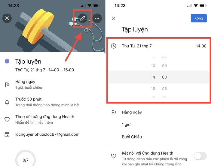 Cách sử dụng Google Calendar trên điện thoại