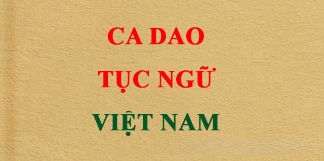 Tục ngữ Việt Nam là tục ngữ, phú của tục ngữ.