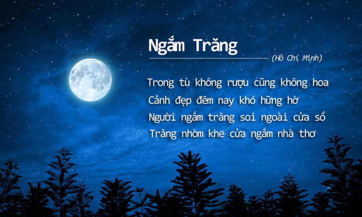 Thơ về trăng của Hồ Chí Minh