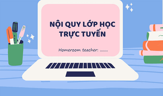 Thiết lập nội quy của lớp khi học trực tuyến