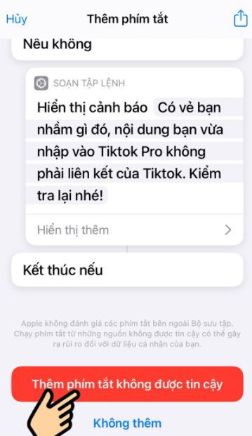 Cách lưu video trên TikTok khi không có nút lưu trên iPhone