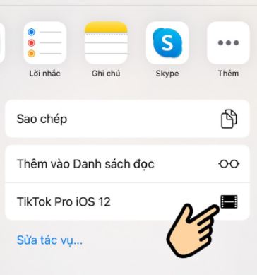 Cách lưu video trên TikTok khi không có nút lưu trên iPhone