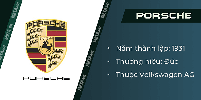 Logo thương hiệu Porsche