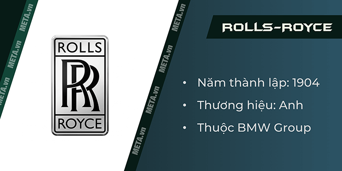 Logo thương hiệu siêu xe Rolls-Royce