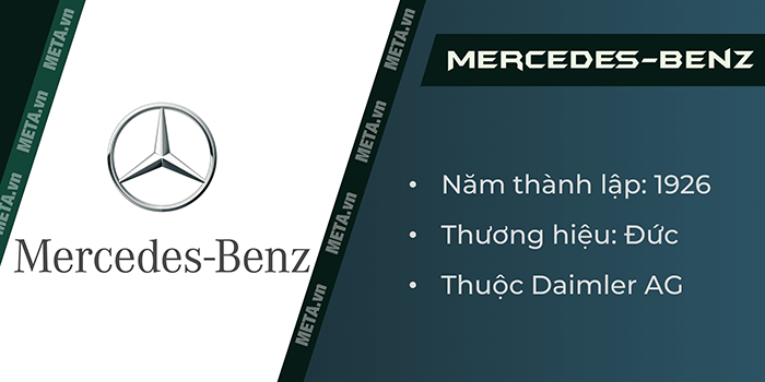 Logo thương hiệu Mercedes-Benz