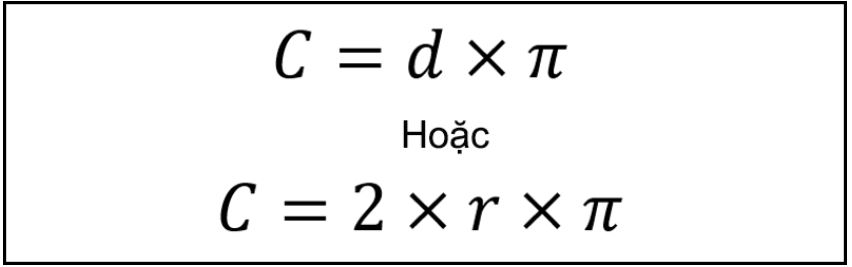 Công thức tính chu vi hình tròn chuẩn nhất