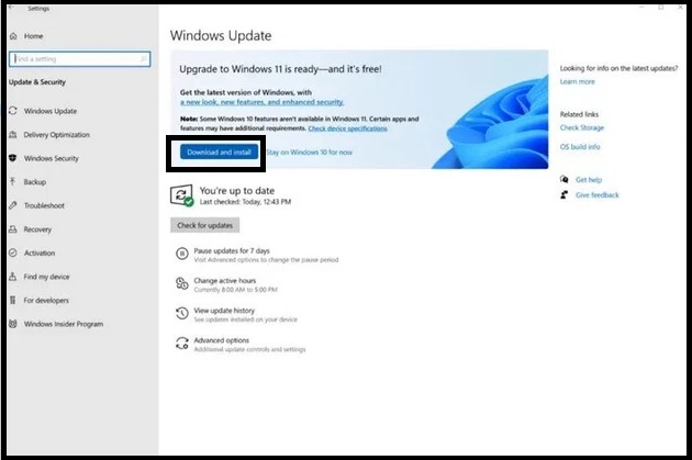 update win 8.1 lên win 11