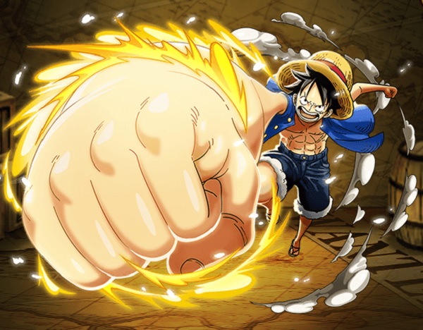 Bức ảnh tuyệt vời về One Piece trong Luffy