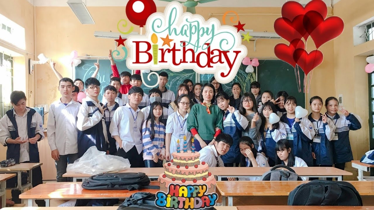 Chúc mừng sinh nhật thầy cô giáo