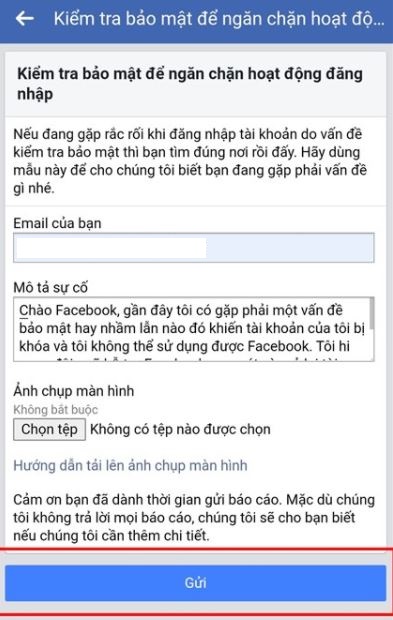 Cách mở tài khoản FB bị khoá tạm thời