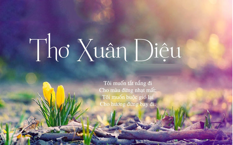 Những bài thơ về mùa xuân của Xuân Diệu