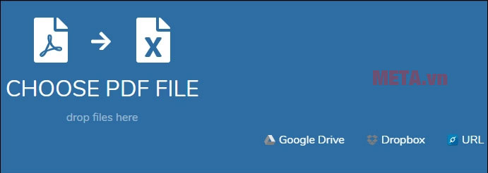 Cách chuyển file PDF sang Excel