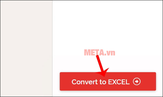 Cách chuyển file PDF sang Excel
