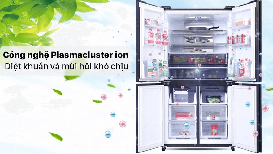 Tủ lạnh Sharp Plasmacluster ION