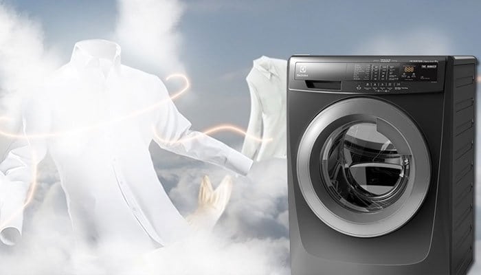 Máy giặt nước nóng là máy giặt có chế độ nước nóng