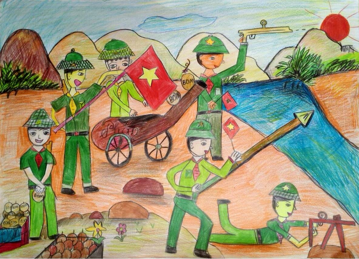 Tranh vẽ chú bộ đội là món quà hoàn hảo để tặng cho các em nhỏ hoặc làm trong nhà. Với các chi tiết tinh tế và đầy lý thú, tranh sẽ giúp bạn tận hưởng một cách tiếp cận với nhiệm vụ quan trọng của quân đội. Hãy nhấn vào hình ảnh để xem thêm và tìm hiểu về nghệ thuật và lịch sử của quân đội Việt Nam!