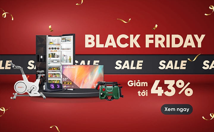 Đại tiệc Sale Black Friday tại META.vn