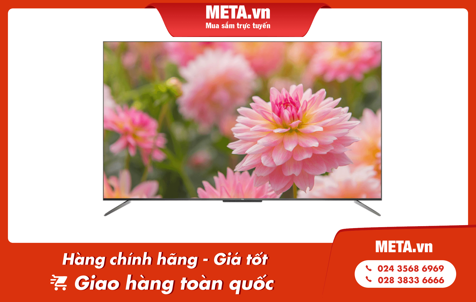 Mua ngay Android QLED Tivi TCL 4K 65 inch 65C715