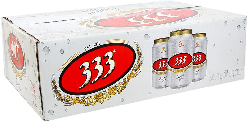 Giá của 333 bia mỗi thùng 2022 là bao nhiêu?