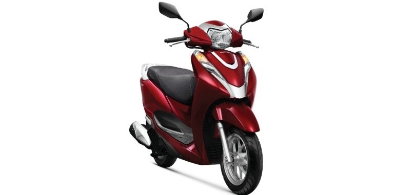 Honda Lead 2022 phiên bản tiêu chuẩn màu đỏ