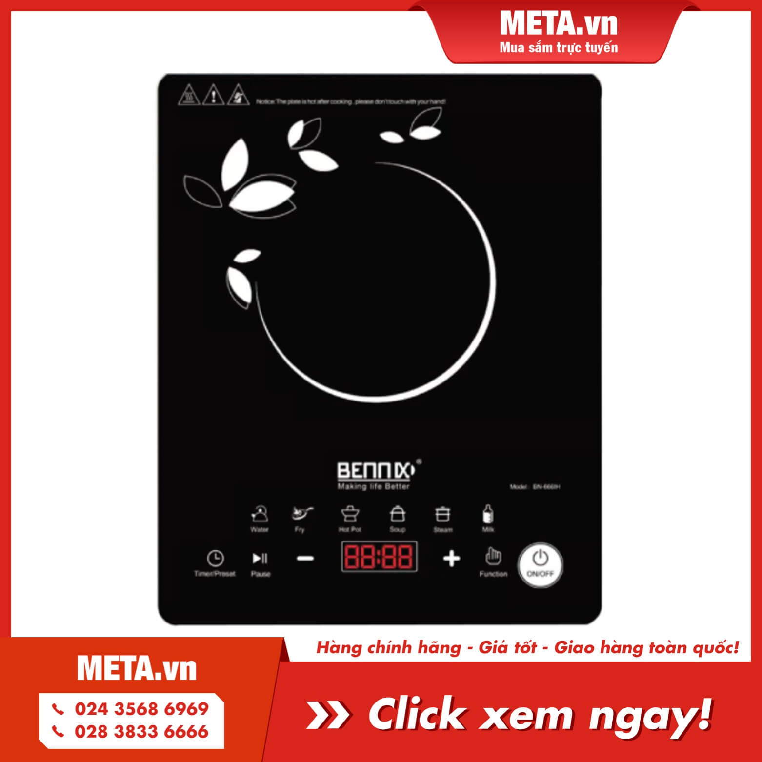 Mua ngay bếp điện từ Bennix BN-666IH