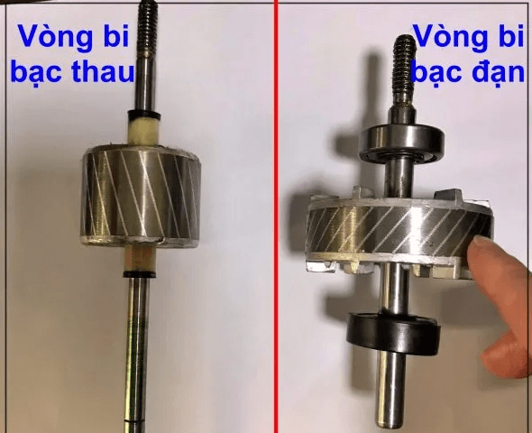 Phân biệt quạt hình viên đạn bạc và quạt hình viên đạn bằng đồng