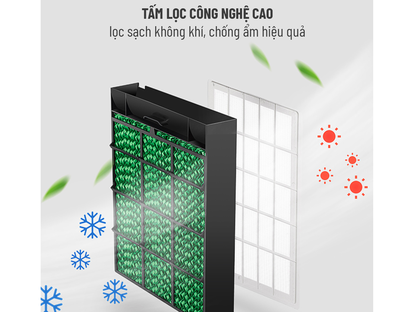 Tấm làm mát của tản nhiệt Nagakawa NFC111