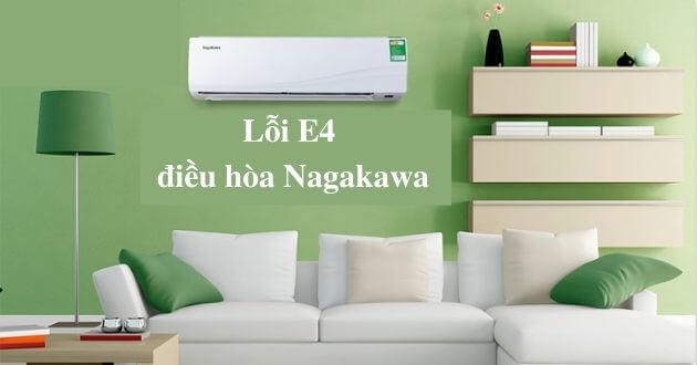 Máy lạnh Nagakawa báo lỗi E4