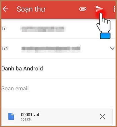 Cách chuyển danh bạ từ Android sang iPhone