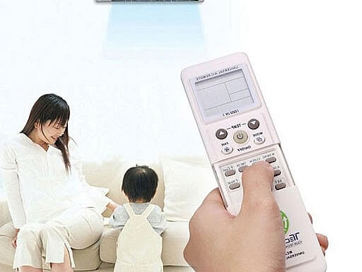Không đặt nhiệt độ chênh lệch với môi trường bên ngoài quá 10 độ C.