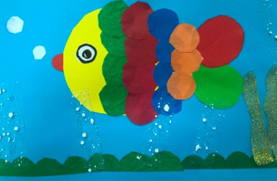 Cách vẽ tranh sáng tạo cho trẻ mẫu giáo bằng giấy