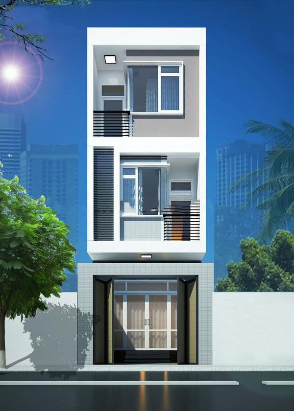 Mẫu nhà ống 3 tầng 5m đẹp 13