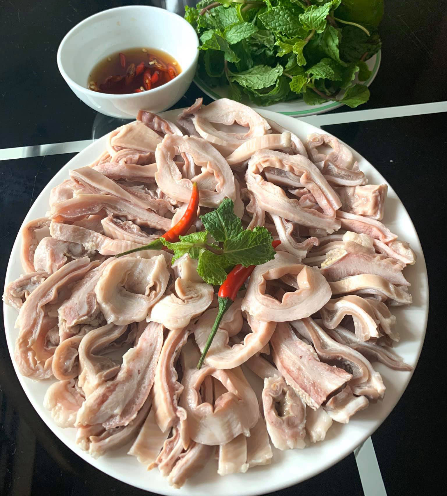 dạ dày luộc