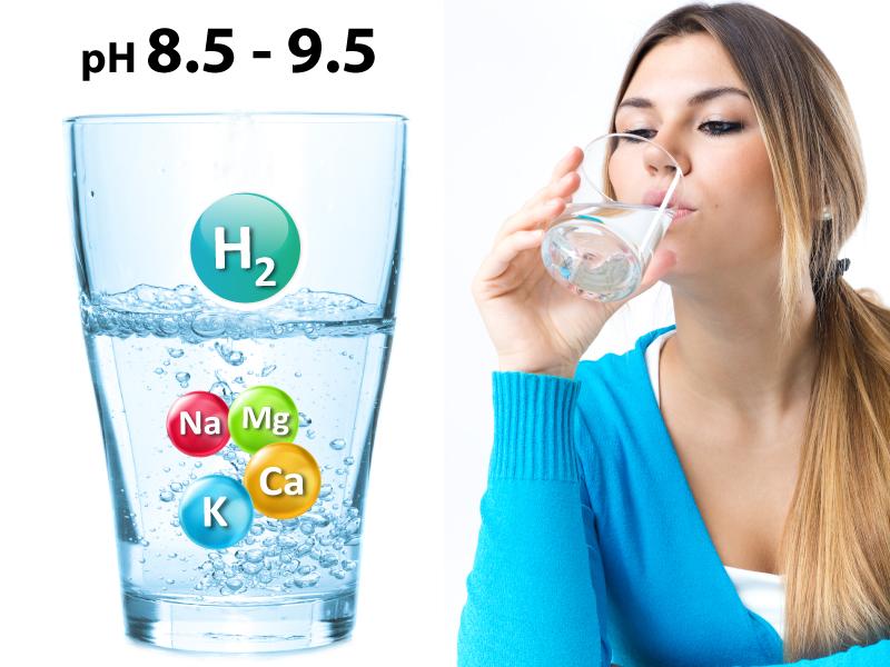 Lợi ích sức khỏe của việc uống nước ion kiềm là gì?