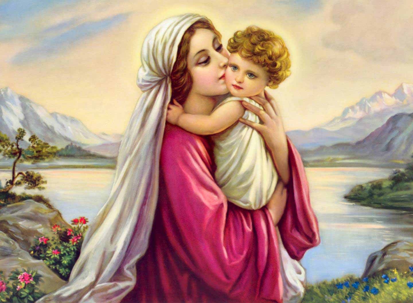 Hình ảnh Đức Mẹ và Chúa Giêsu 1