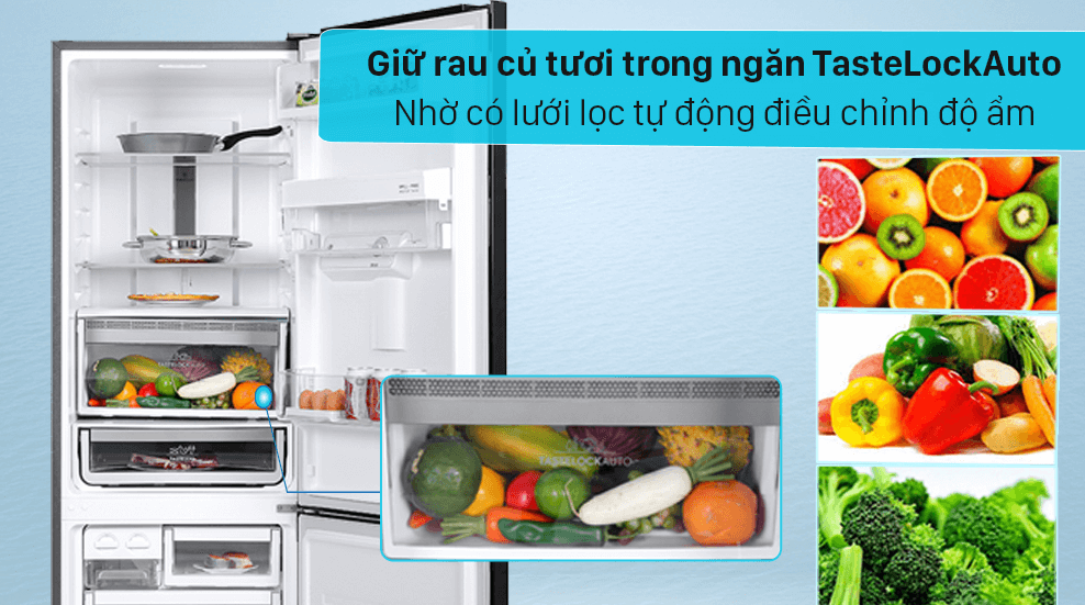 Khám phá các tính năng đặc biệt của tủ lạnh Electrolux UltimateTaste 5