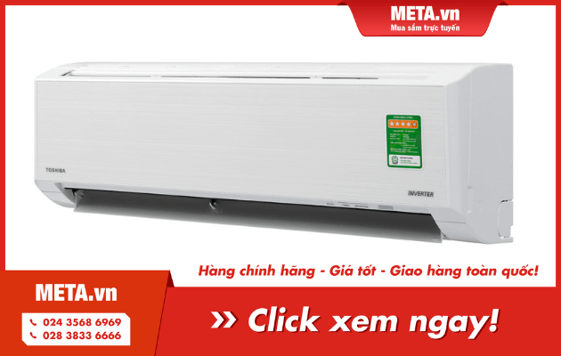 Máy lạnh Inverter Toshiba 1.0 HP RAS-H10D2KCVG-V