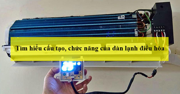 Cấu tạo của máy điều hòa không khí