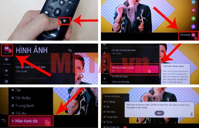 Cách nghe nhạc ngoài màn hình trên TV LG