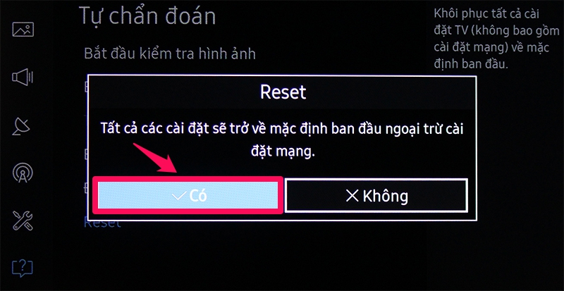 Hướng dẫn tắt chế độ demo TV Samsung