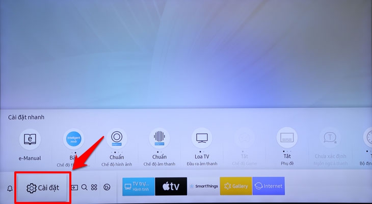 Cách tắt chế độ demo trên Samsung TV