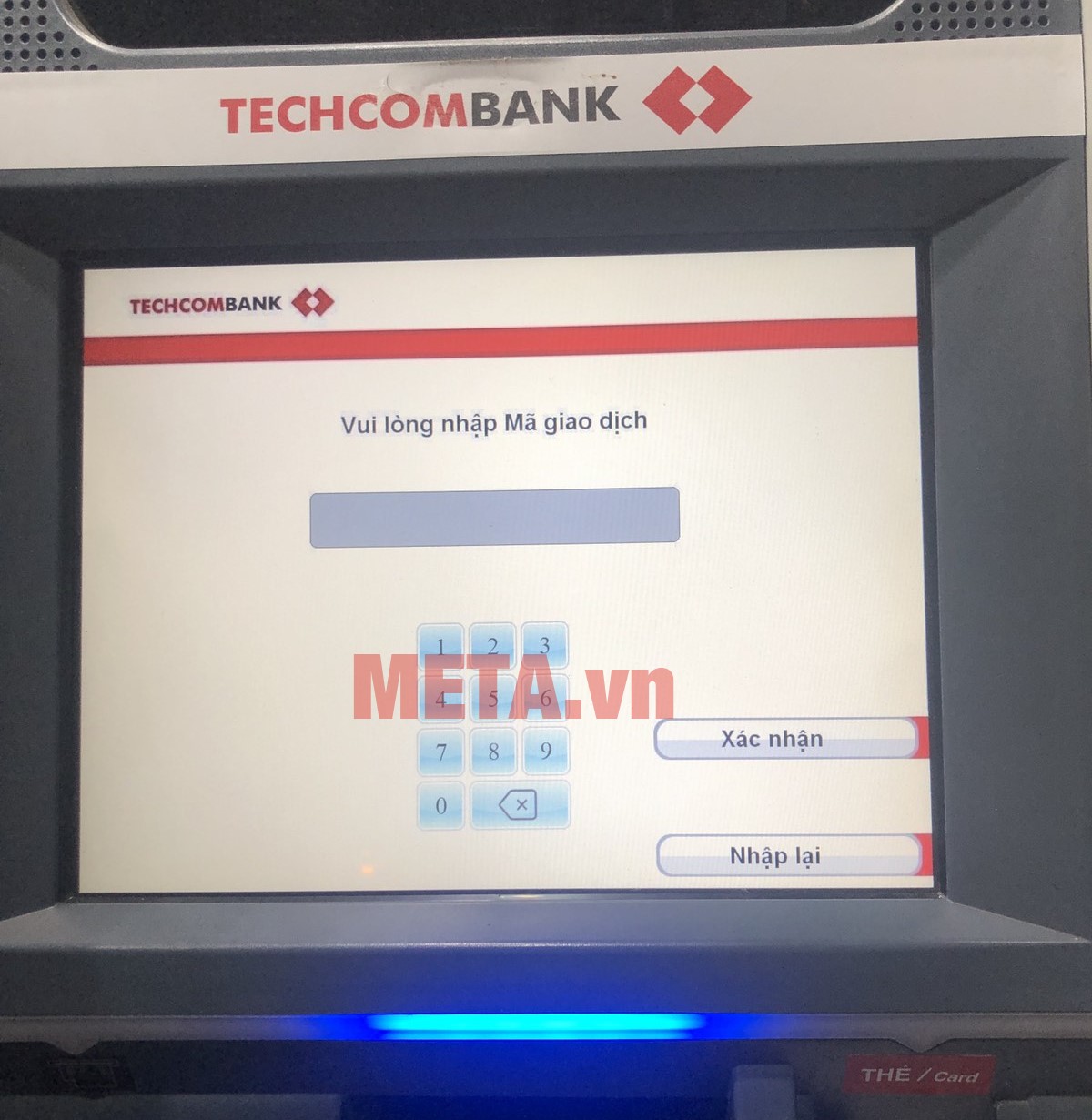 Rút tiền không cần thẻ Techcombank