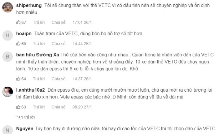 epass hoặc vetc