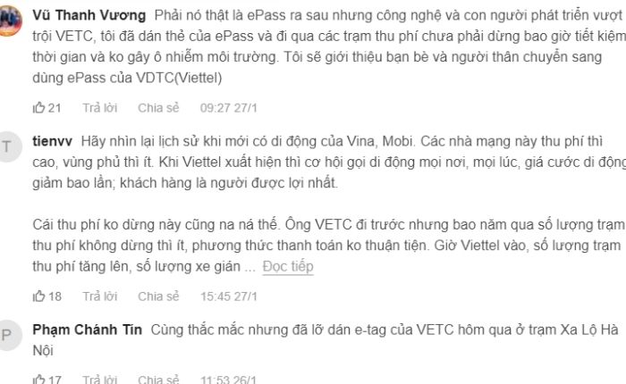 epass hoặc vetc