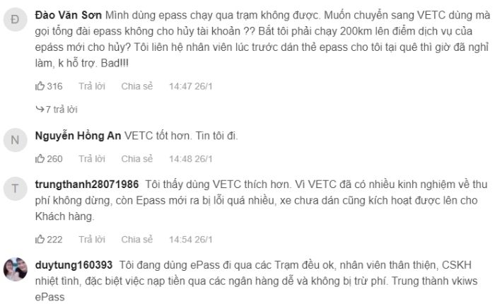 epass hoặc vetc