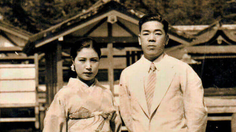Chân dung cặp vợ chồng Yoshitada Minami và Fumiko 